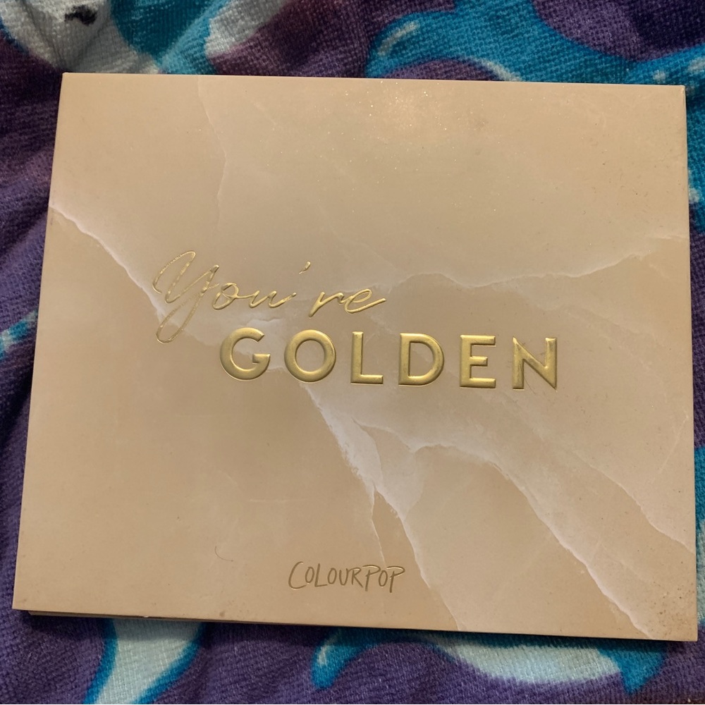 Colourpop You’re Golden Palette